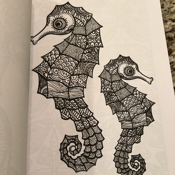 Two NEW adult animal coloring books - by Millie Marietta and Dan Morris - Picture 12 of 15